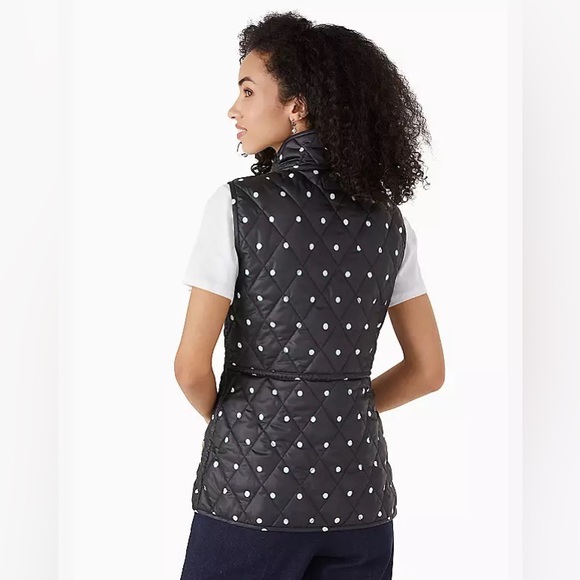 Kate Spade Reversible Quilted Vest EUC - Picture 2 of 3